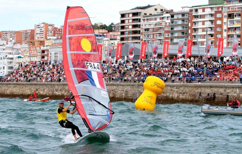 2014 ISAF Sailing World Championships, Santander - Charline Picon © Vincenzo Baglione http://www.albaria.com/